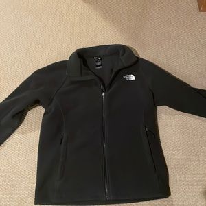 Mens black The North Face fleece jacket